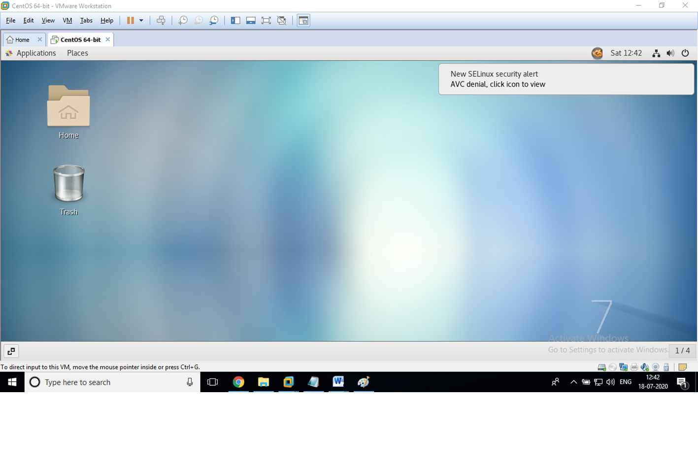 Centos Installation