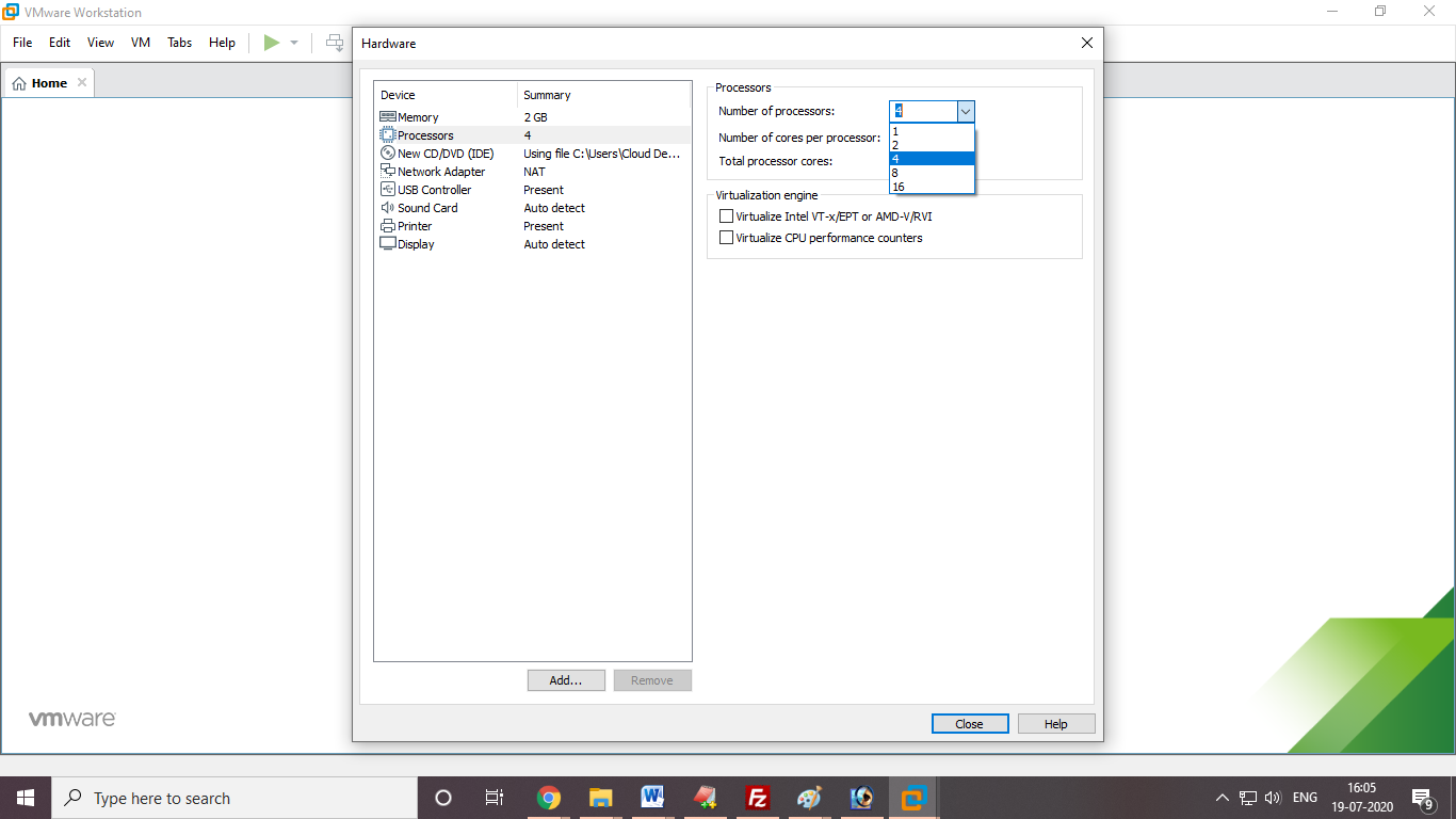 Centos Installation